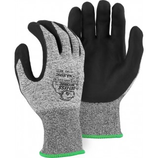 81-35-1565 Majestic® Cut-Less Watchdog® Seamless Knit Glove with Foam Nitrile Palm Coating